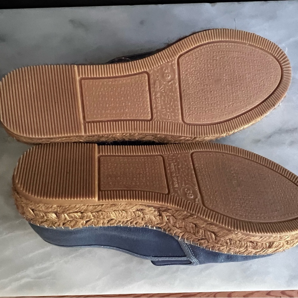 Like New Viscata Shoes Womens 39 Espadrille Blue - Picture 9 of 11